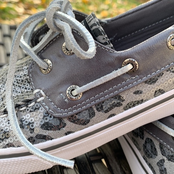 SPERRY TOP-SIDER Bahama Boat Shoe - Grey Multi Animal - Picture 14 of 15